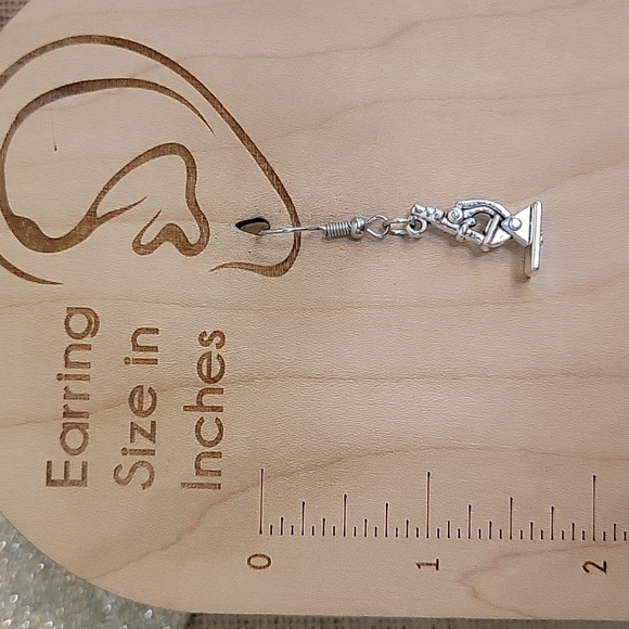 🔥LAST PAIR🔥 Microscope Drop Earrings - Picture 5 of 6
